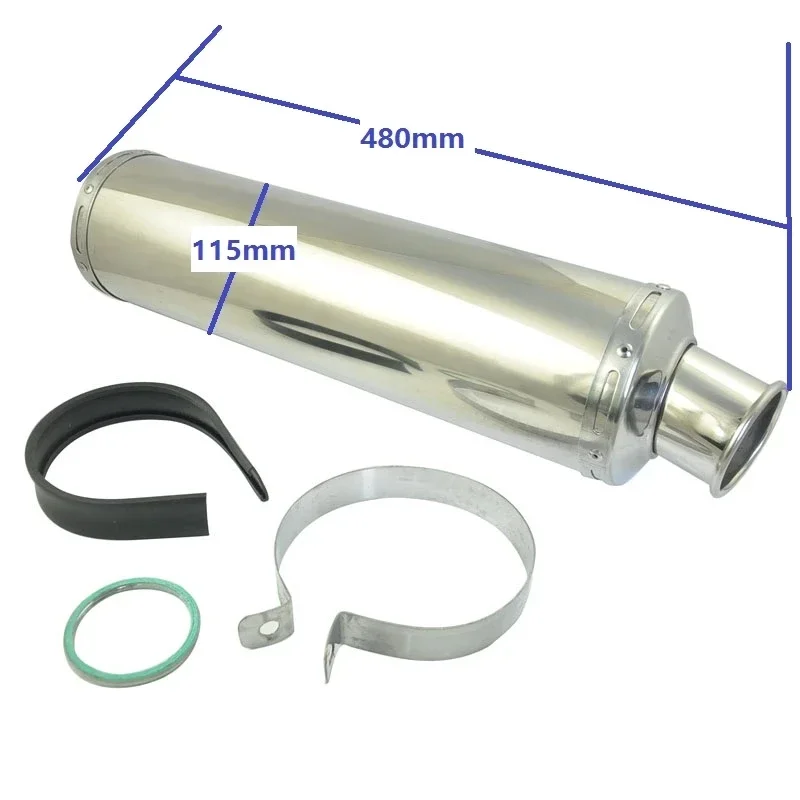 Motorcycle Exhaust Pipe Silencer Muffler For Honda Yamaha Suzuki Kawasaki All Motorbike Types And Models