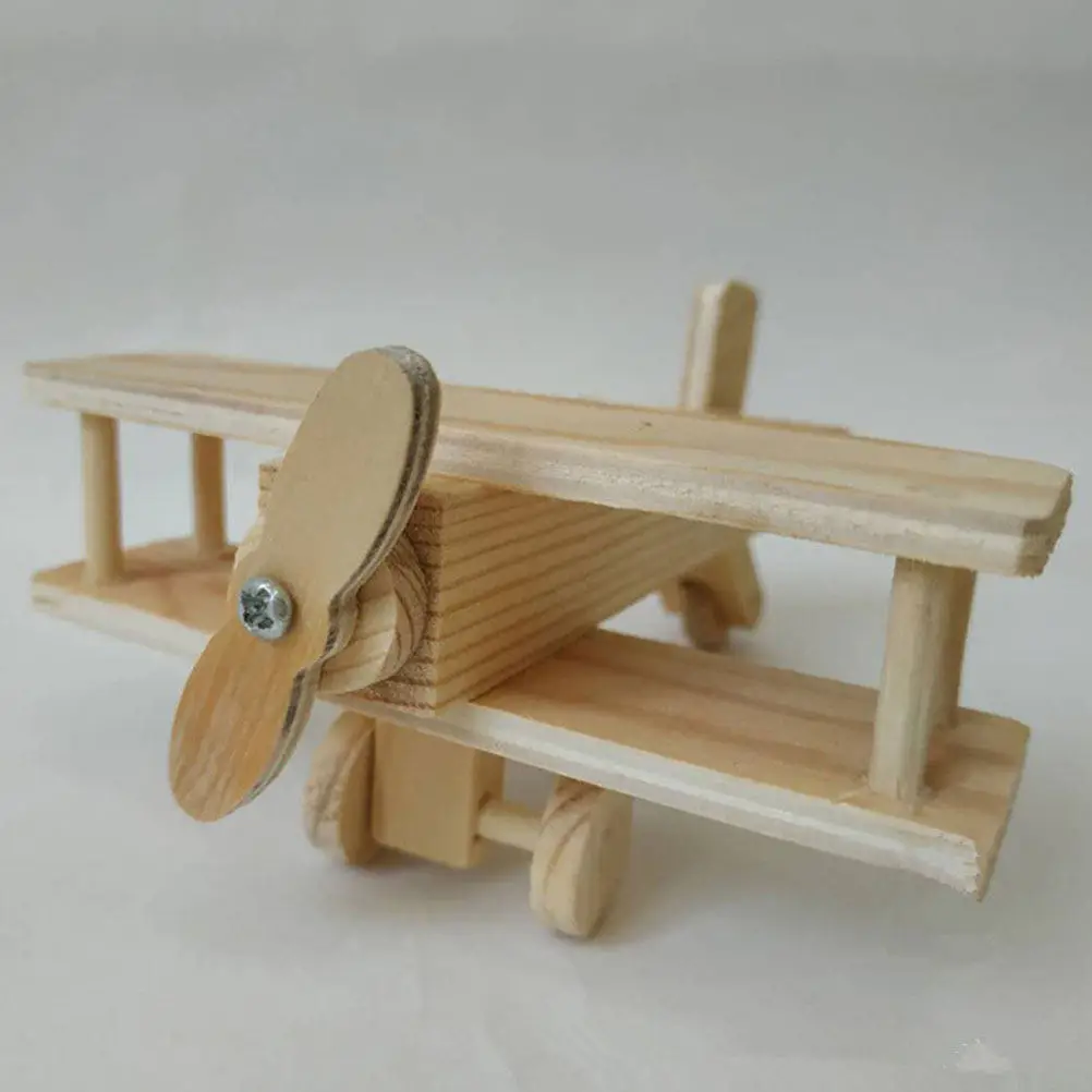 Delicate 3D Wooden Puzzles for Children Easy Assembly Small Hands Friendly Simulated Modeling Adornment Perfect Early