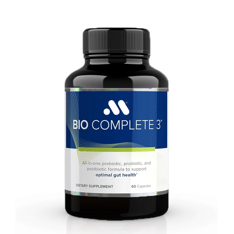 Bio Complete 3- Probiotics, supporting intestinal health, 60 capsules containing Tributyrin coagulating Bacillus Sunsiber