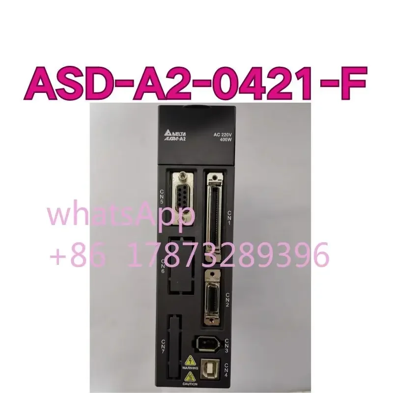 

Second hand ASD-A2-0421-F 400W servo drive tested OK and shipped quickly