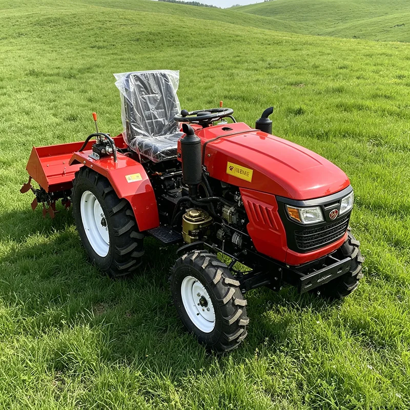 

Customized High Efficiency Four Wheel Rotary Tiller, Multifunctional Wheel Type Micro Tiller & Agricultural Plowing Equipment