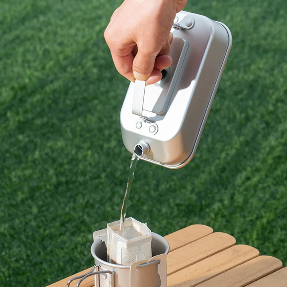 

Portable Aluminium Alloy Kettle Wearresistant Stovetop Boiler Elegant Design Easy Grip Handle Quick Hot Beverage Maker for Home