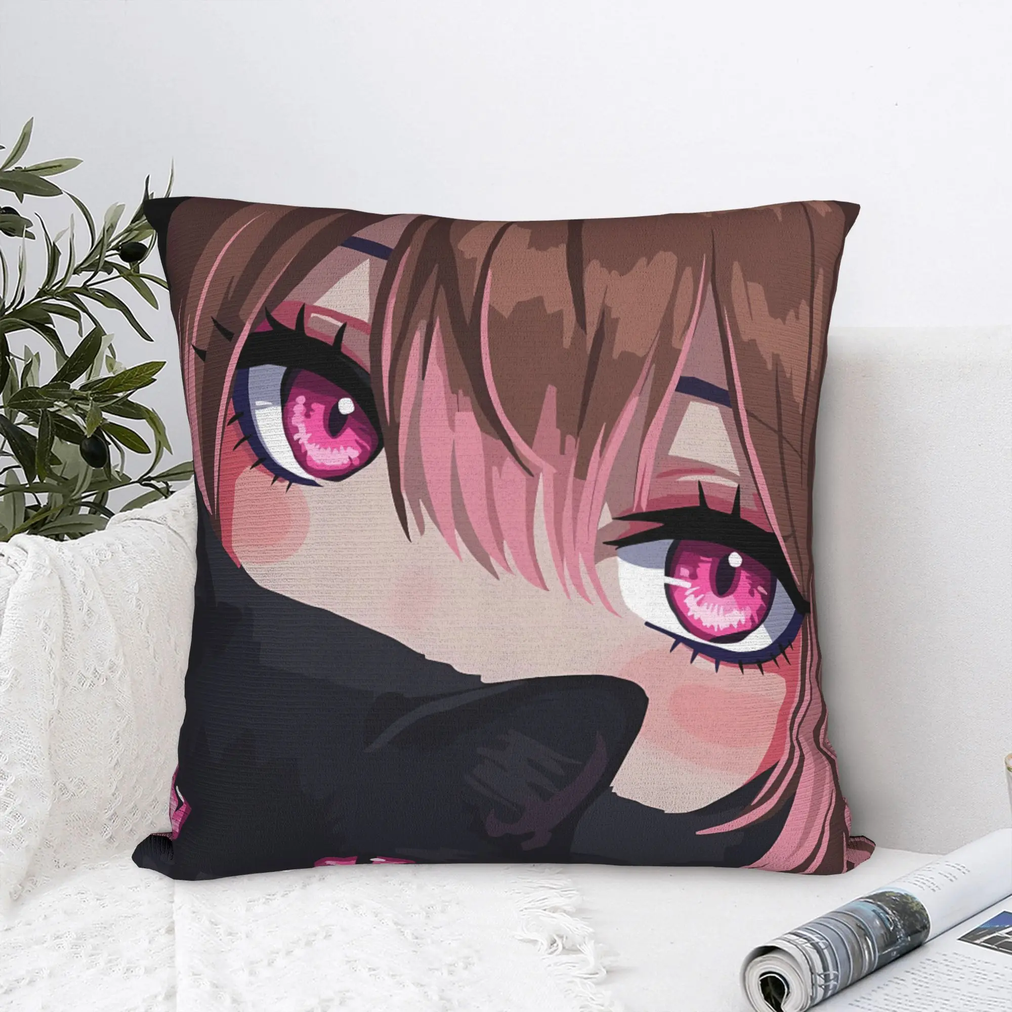 Pillow Cover Marin Kitagawa  Fashion Pillow Case For Sofa Bedroom Home Decor Pillowcases