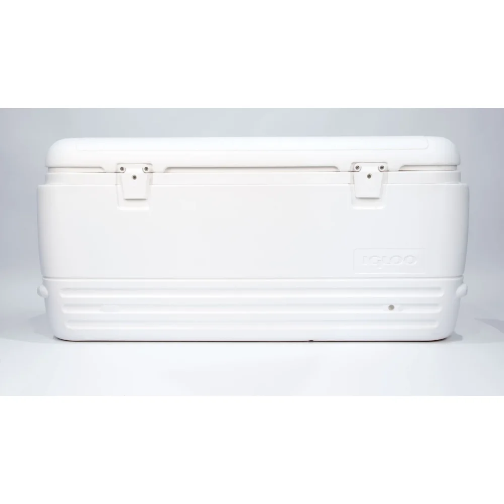 

120 qt. Quick & Cool Polar Ice Chest Cooler, White