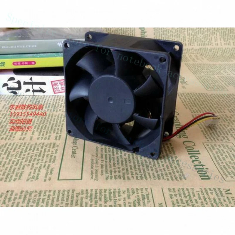 A+ SUNON PMD1208PMB1-A 8038 80x80x38mm DC 12V 9.1W 3-line server cooling fan