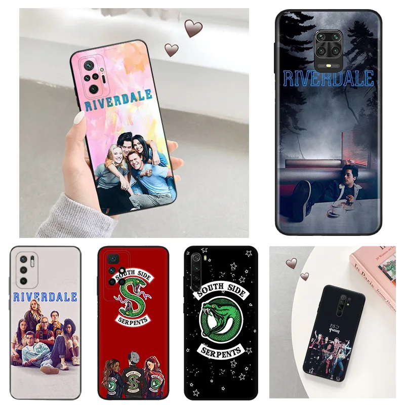 Anti-Drop Phone Case for Redmi A3 13 9 9A 9I 9C 9T 9A 10C 10T Note 10 9s 8 8t 7 Pro 10s Lite Riverdale South Serpents Soft Cover