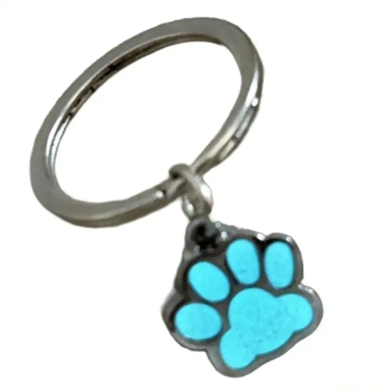31BF Glow Bear Claw Keychain Keyring Holder for Easy Finding At Night