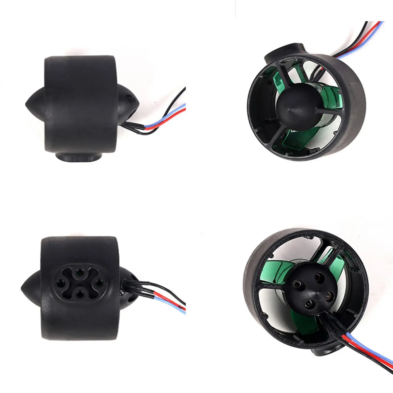 Underwater Thruster Propeller w/ 3-Blade Used in Remote Control Robot Tug Nest Ship Submarine Durable Waterproof