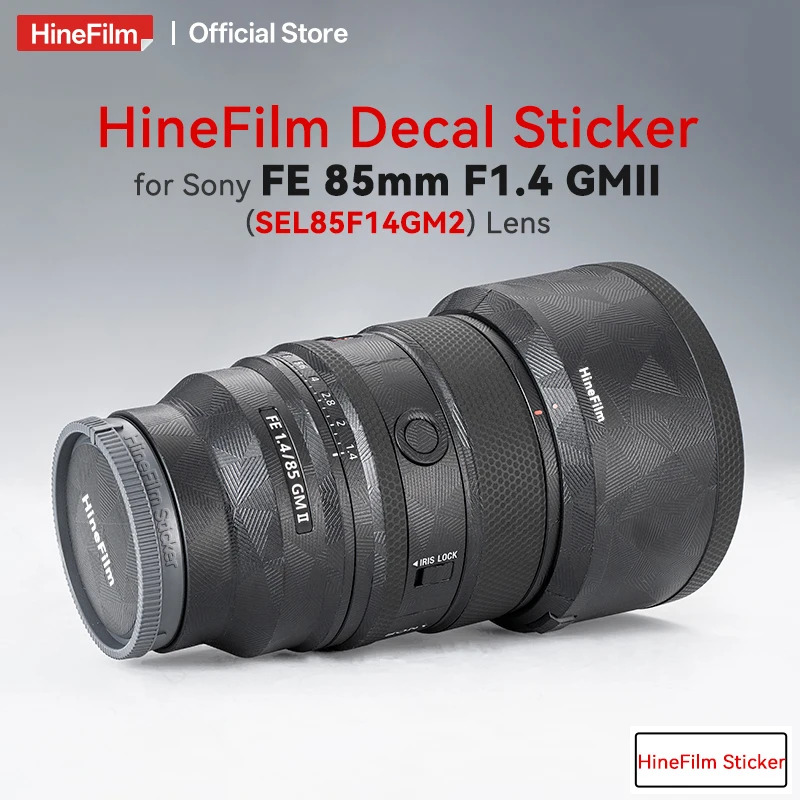 

Hinefilm Skin for Sony FE 85mm F1.4 GM II Lens Decal Skin FE85 F1.4 gm2 Lens Stickers SEL85F14GM2 Wrap Skin 85f1.4 GM2 85 1.4GM2
