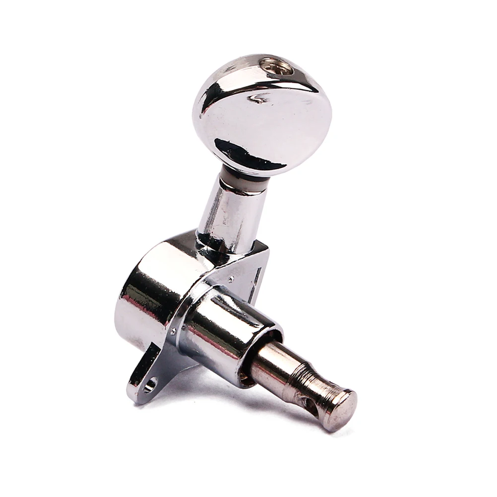 

6 Pcs Electric Guitar String Tuning Pegs Semiclosed Head Machines Knobs for Acoustic Guitars Long Lasting Steel