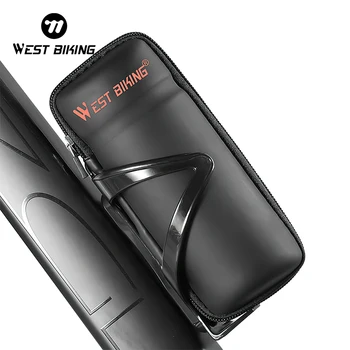 WEST BIKING เครื่องมือขี่จักรยานแคปซูลใช้ขวดกรงซ่อมชุดเครื่องมือคีย์กล่องเก็บแว่นตา MTB ROAD BIKE อุปกรณ์เสริม