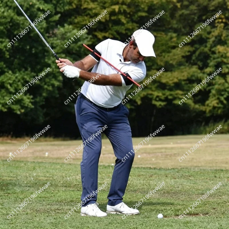 For Golf Spiner Same Swing Practice Device, Aiming, Rotating, Turning Training Device, Anti Lifting Arm Strap