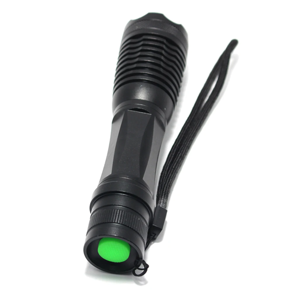 High Power LED Flashlight 5 modes T6 waterproof Torch Zoomable Flashlight Camping torch light For 3xAAA or 1x18650