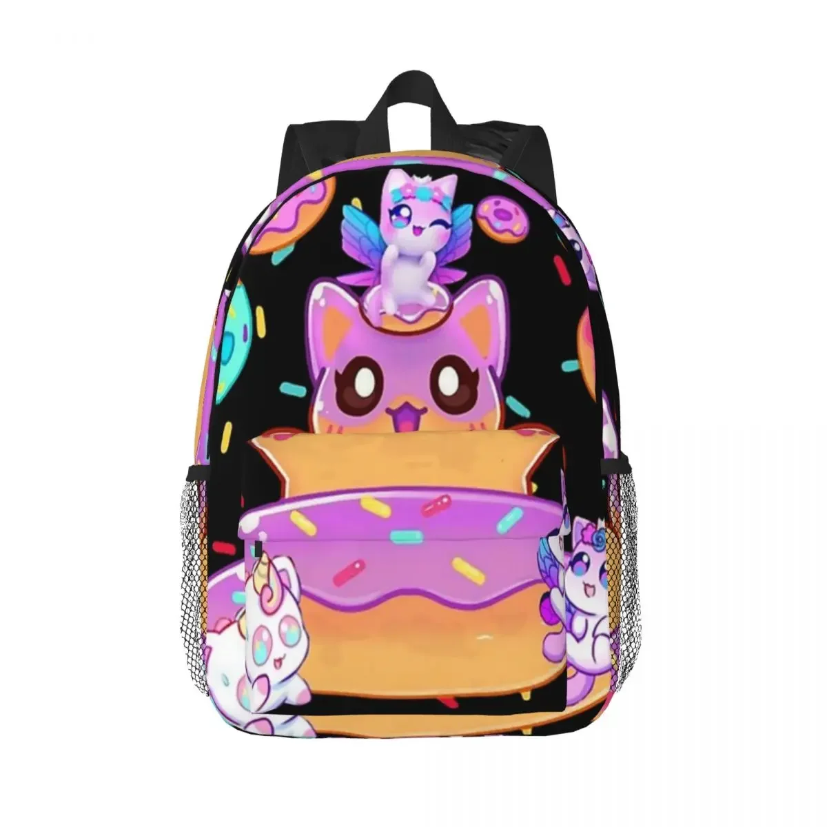 Aphmau Meow Plushies Anime Cats Backpacks Boys Girls Bookbag Cartoon Students School Bags Laptop Rucksack Shoulder Bag