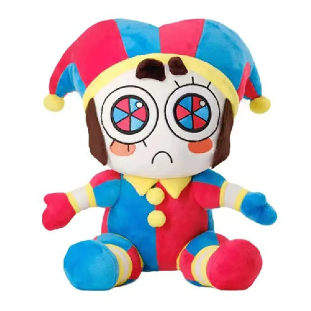 De Verbazingwekkende Digitale Circus Pomni Jax Pluche Cartoon Plushie Speelgoed Theater Konijn Pop Knuffels Kinderen Kerst Kids Cadeaus