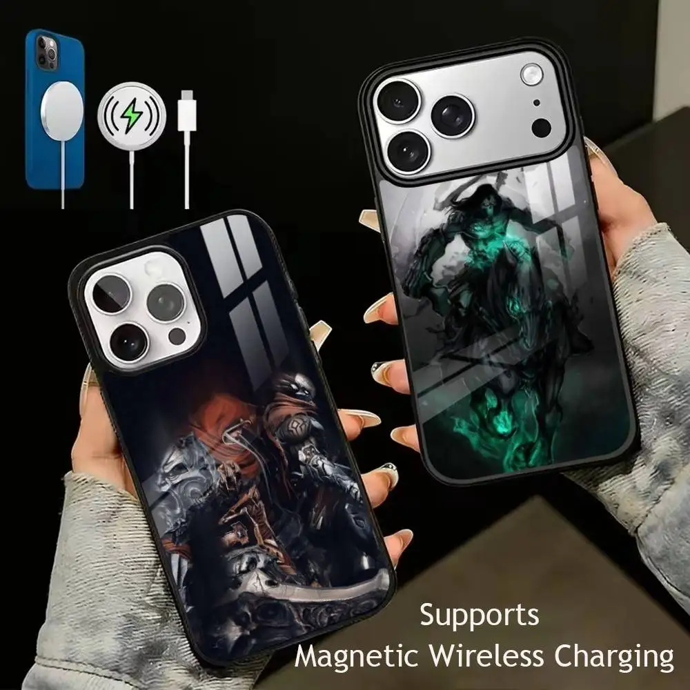 Game Darksiders Phone Case For iPhone17,16,15,14,13,12,11 Plus,Pro Compatible with magnetic wireless charging