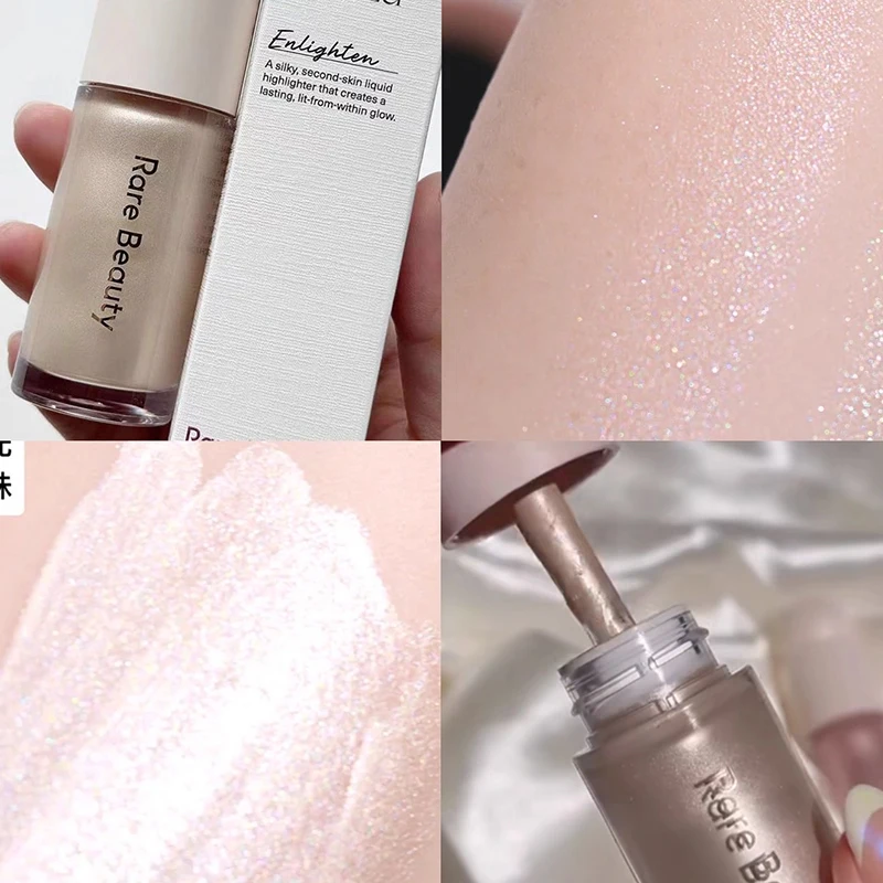 كريم أحمر الخدود السائل اللامع من نادر بيوتي يبرز الجسم، كريم أحمر الخدود يضيء كفاف الوجه، ملمس رطب لامع، أحمر شفاه لامع #5