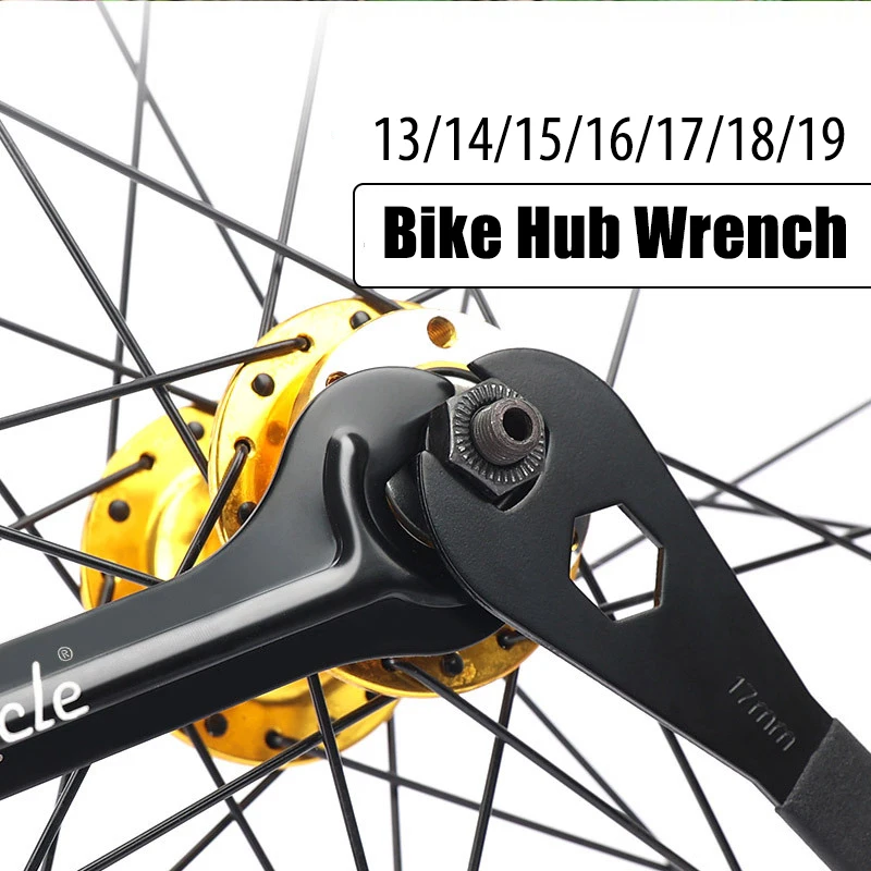 BOY Bike Hub Cone Wrench Spindle Axle Spanner For Wheel Pedal Free Hub Freewheel Cassette Bicycle Removal Repair Tool