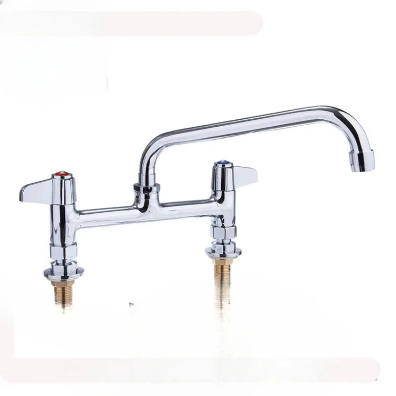 Hot and cold faucets Restaurant Kitchen Dishwashing faucets Water pipes