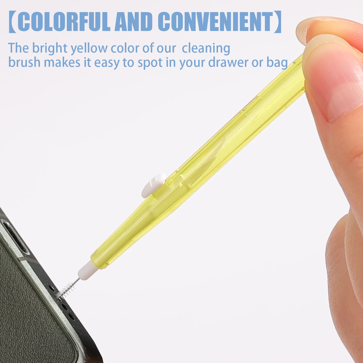 متعددة الوظائف الهاتف المحمول المتكلم إزالة الغبار فرشاة تنظيف للهواتف تهمة ثقب اللوحي سماعة ثقب فرشاة تنظيف صغيرة #5