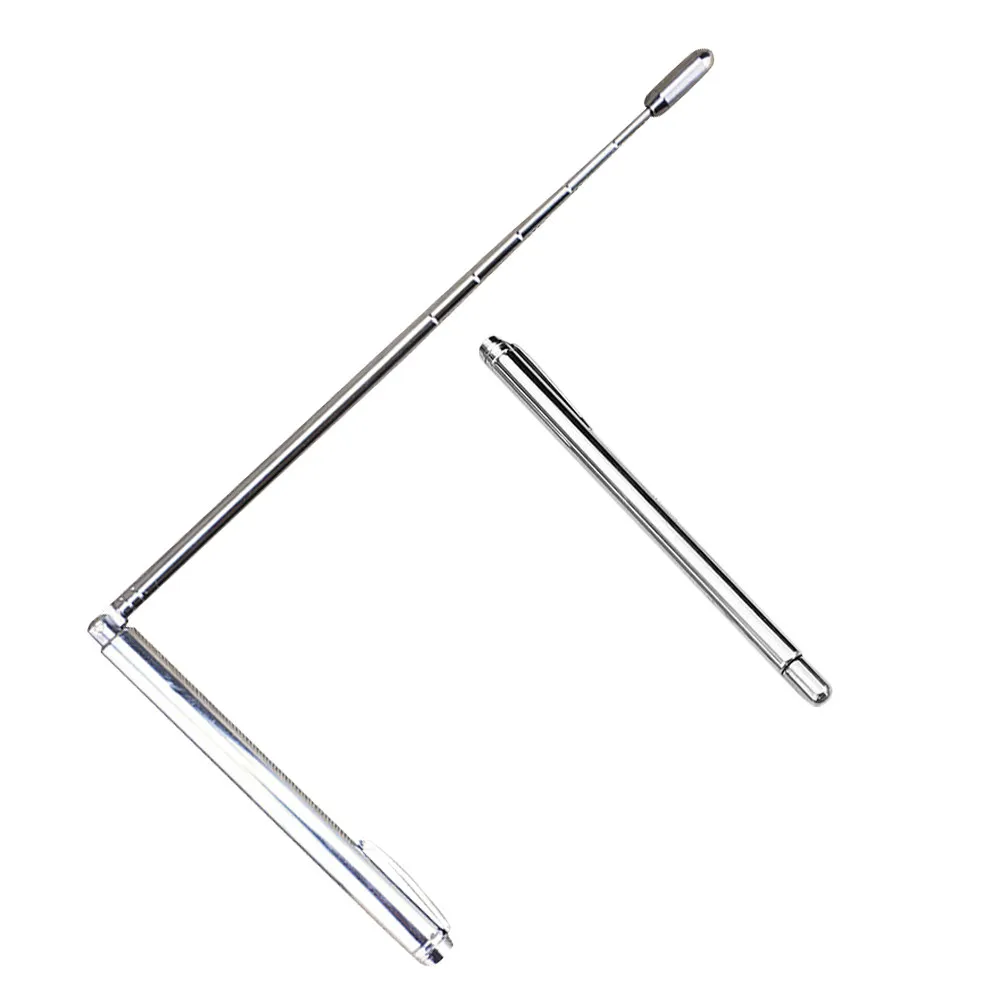 2Pcs Stainless Steel Dowsing Rod Portable Outdoor Retractable Divining Tool Water Searching Treasure Finding Divining Rod