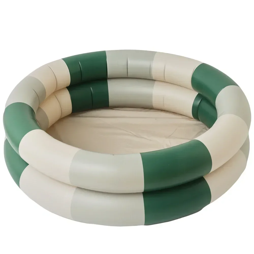 Ins Baby Inflatable Swimming Toys Outdoor Paddling Pool Infant Pool Round Children Swim Room Bath Pool Swimming Ring Gifts bébé