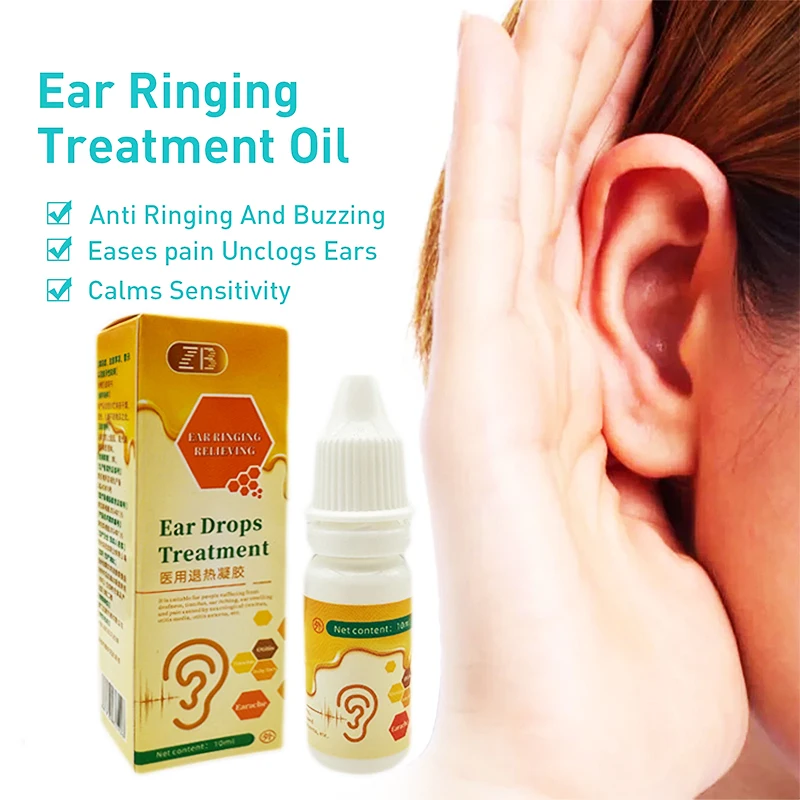 1Pcs 10ml Ear Drops Fungal Infection Otitis Externa Salicylic Acid Alcohol Earwax Cerumen Removal Ear Wax Cleaner Water