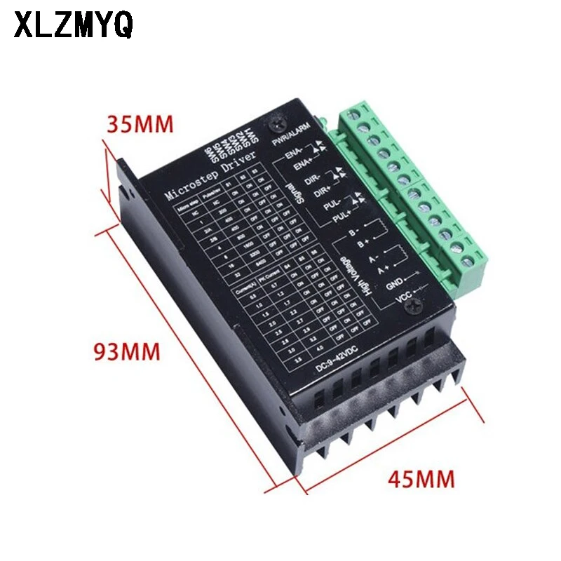 Stepper Motor Driver TB6600 23 Nema 34 42/57/86 Nema17 4A DC9-40V 1 Axis Stepping Motor CNC Engraving Machine For Arduino