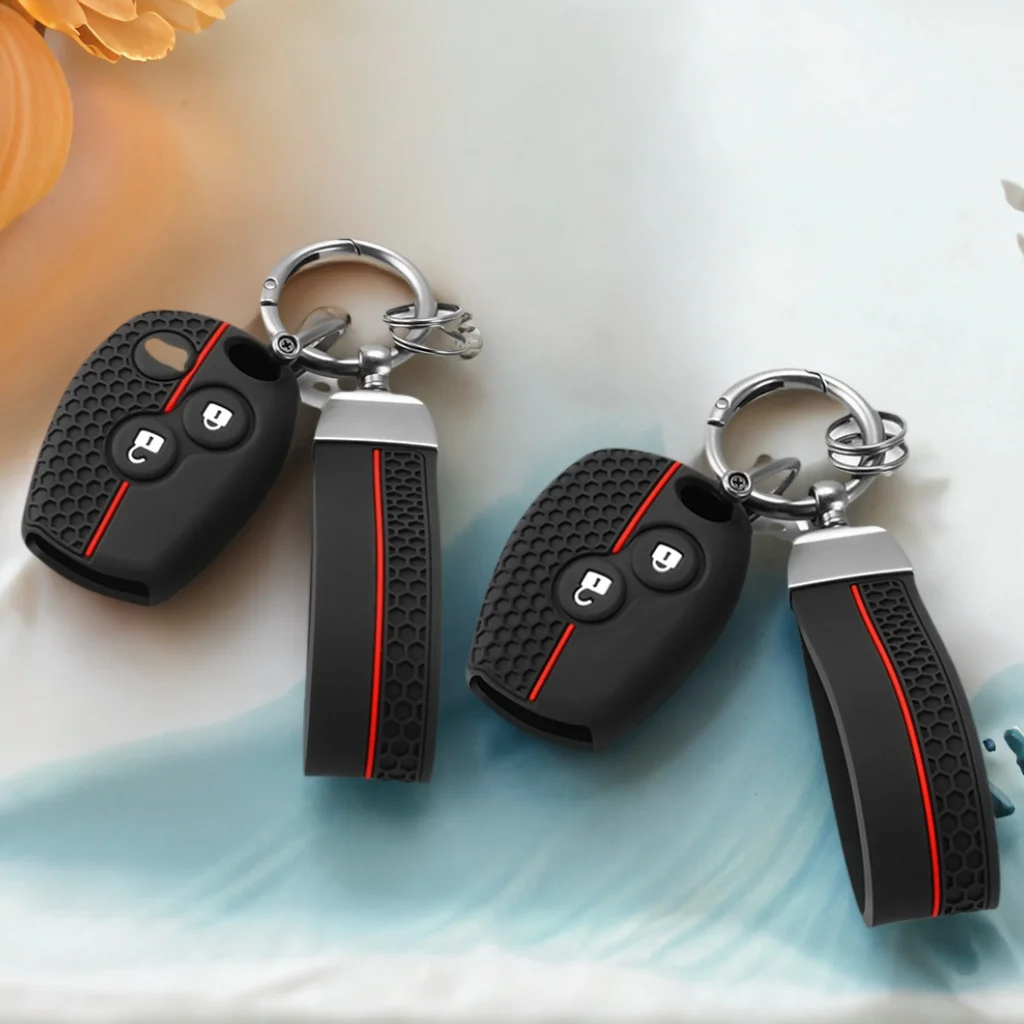 

Чехол для ключа автомобиля с 2/3 кнопками для Renault Clio 3 Twingo2 2013 Largus Duster Sandero Stepway 2010 Trafic Dacia Duster 2011 2013