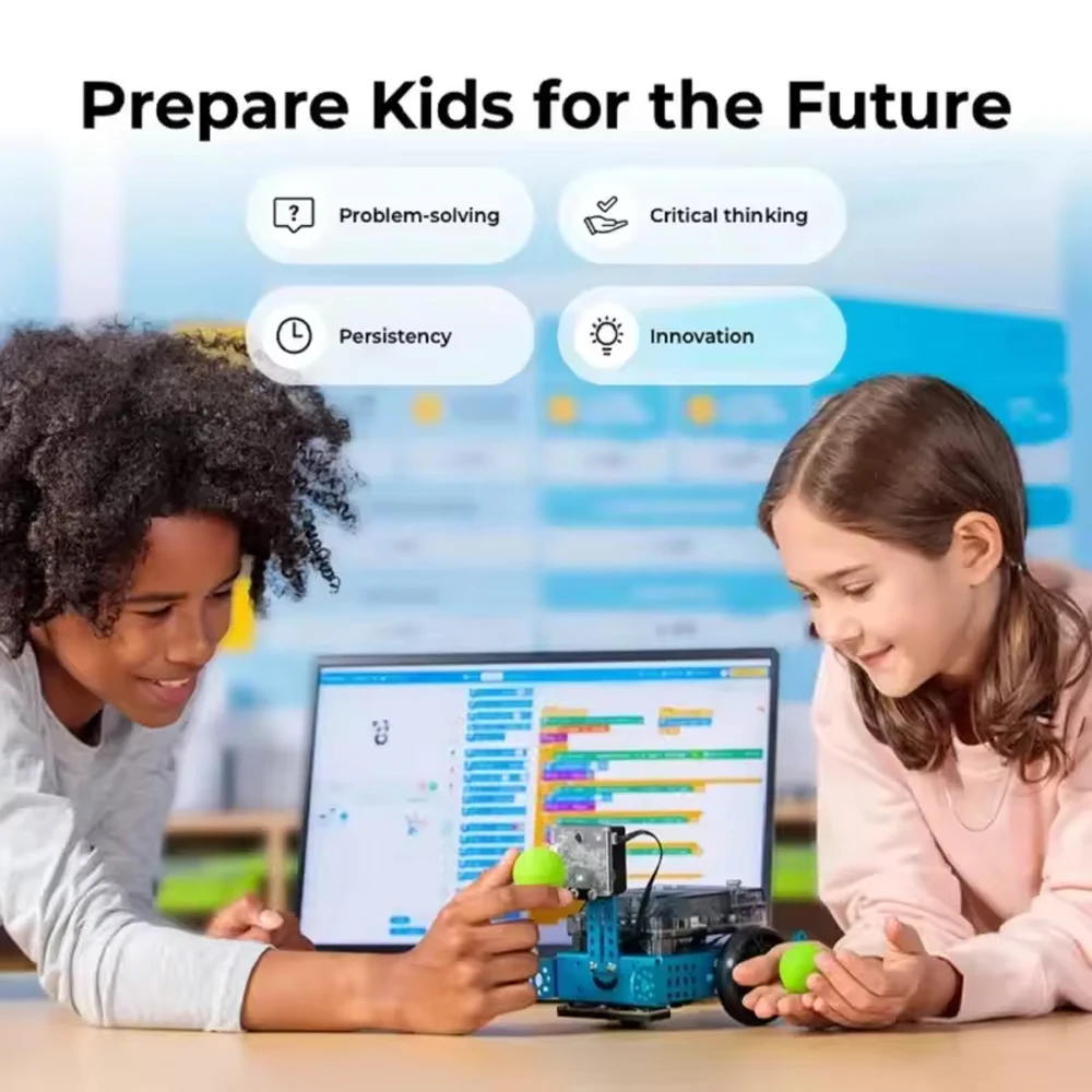 Makeblock mBot Neo mBot2 Beginner-friendly Coding Robot Kit STEM Toy Car Educational birthday Gift Scratch 2.0 Arduino DIY Smart - Image 3