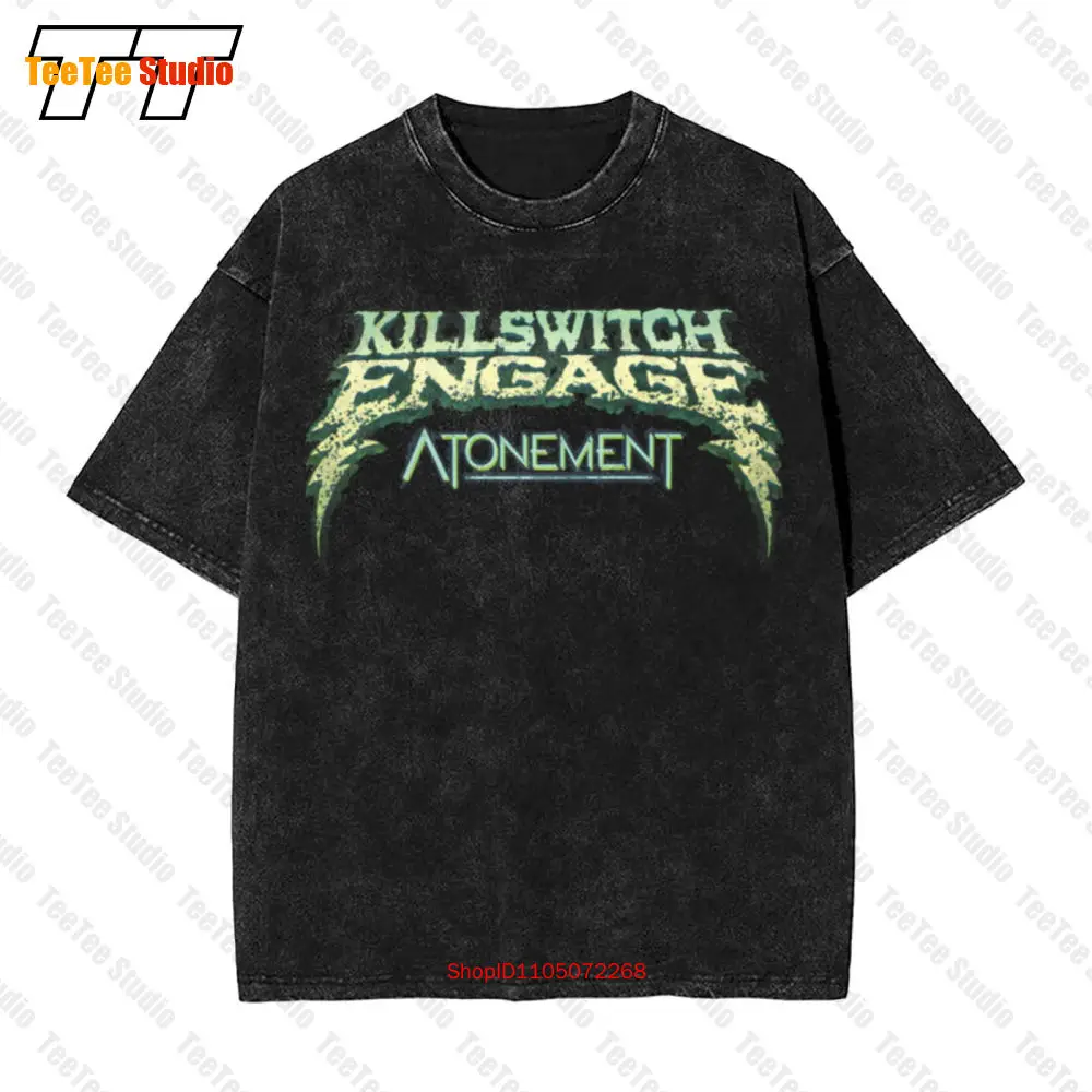 

New Dtg Vintage Oversized T-Shirt Killswitsh Engage Atonement Size EIRS