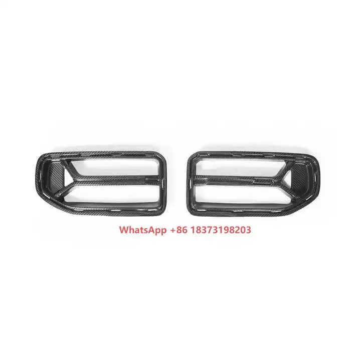 

2022-2024 High Quality Dry Carbon Fiber Front Bumper Grille Body Kits MP CSL Style for M2 G87 Car Grills