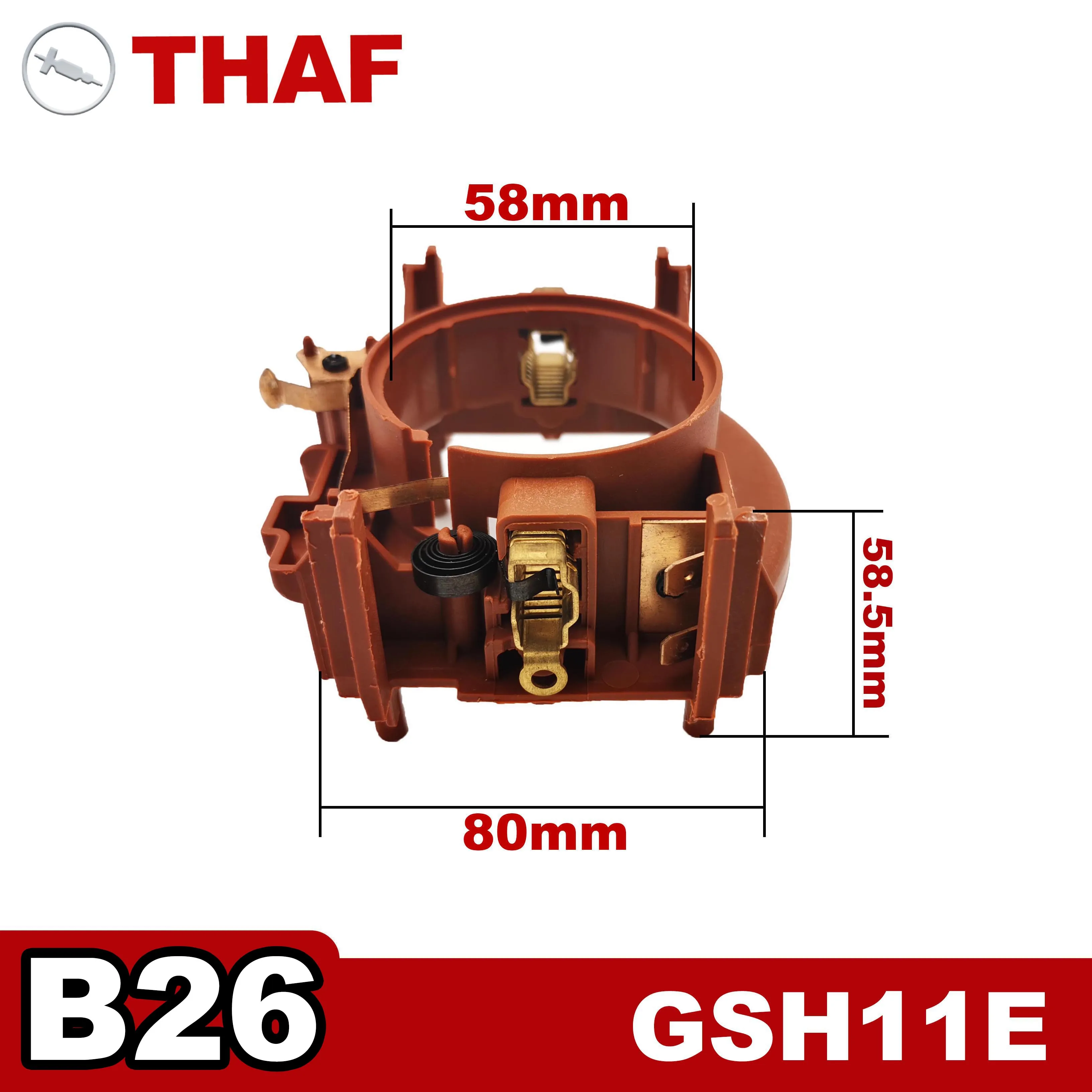 Porta-Escovas Substituição Peças de reposição para BOSCH MARTELO DE DEMOLIÇÃO GSH11E B26