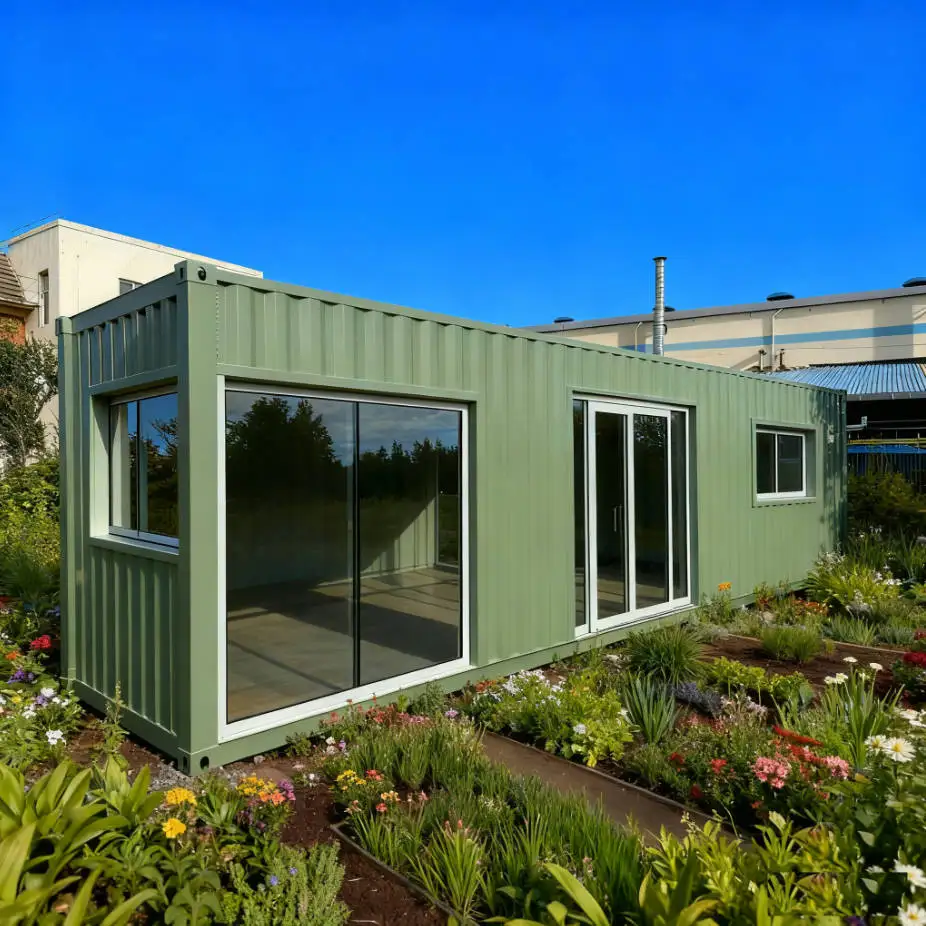 20ft 40ft Durable Prefab Container House Modified by Shipping Container Farm House Tiny Homes with Bathroom and Kitchen