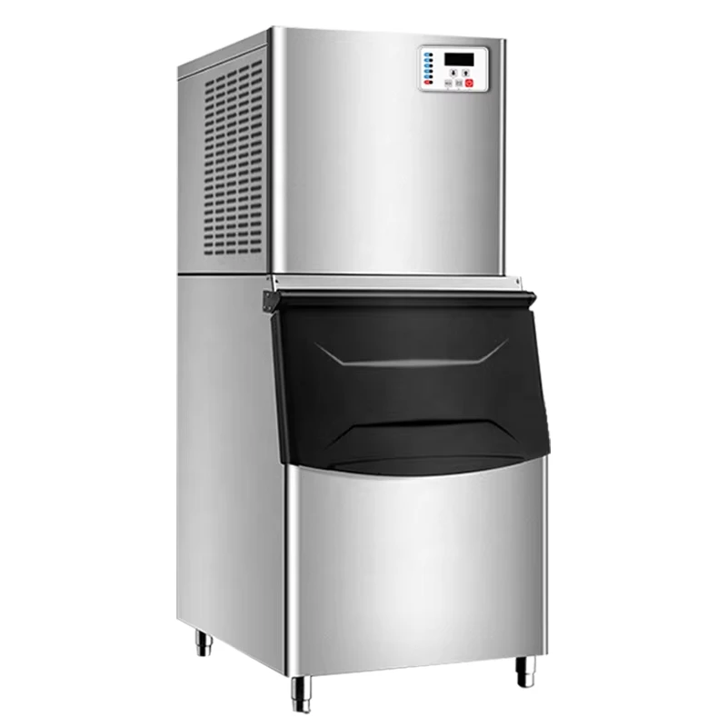 

200Kg automatic snowflake ice maker, commercial core components, engine and motor