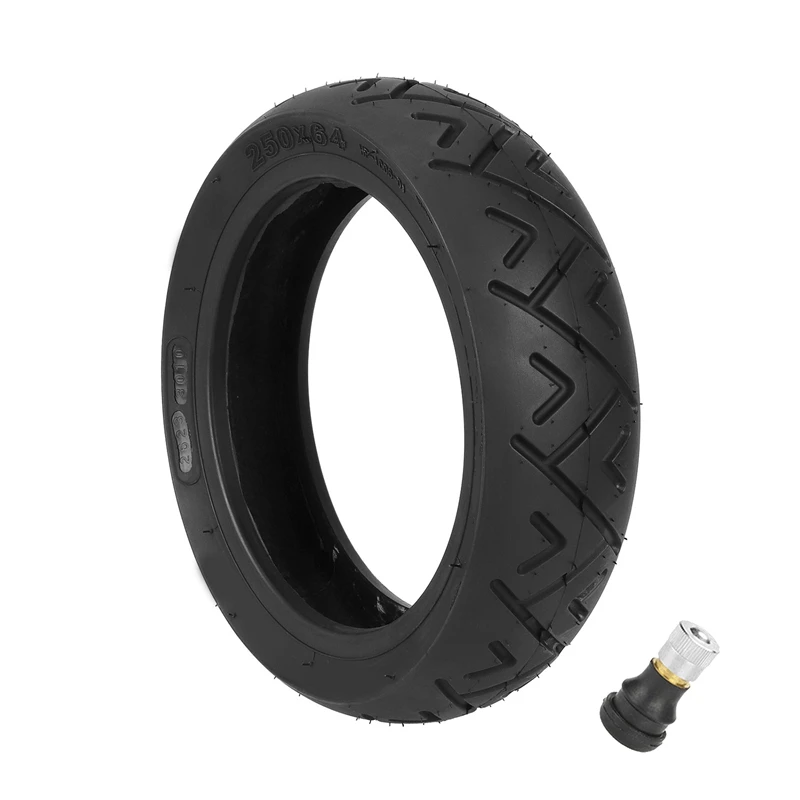 

250X64 Road Pattern Tubeless Tire Parts Kit For Xiaomi 4 Ultra/4 Lite Electric Scooter Anti-Slip Tire