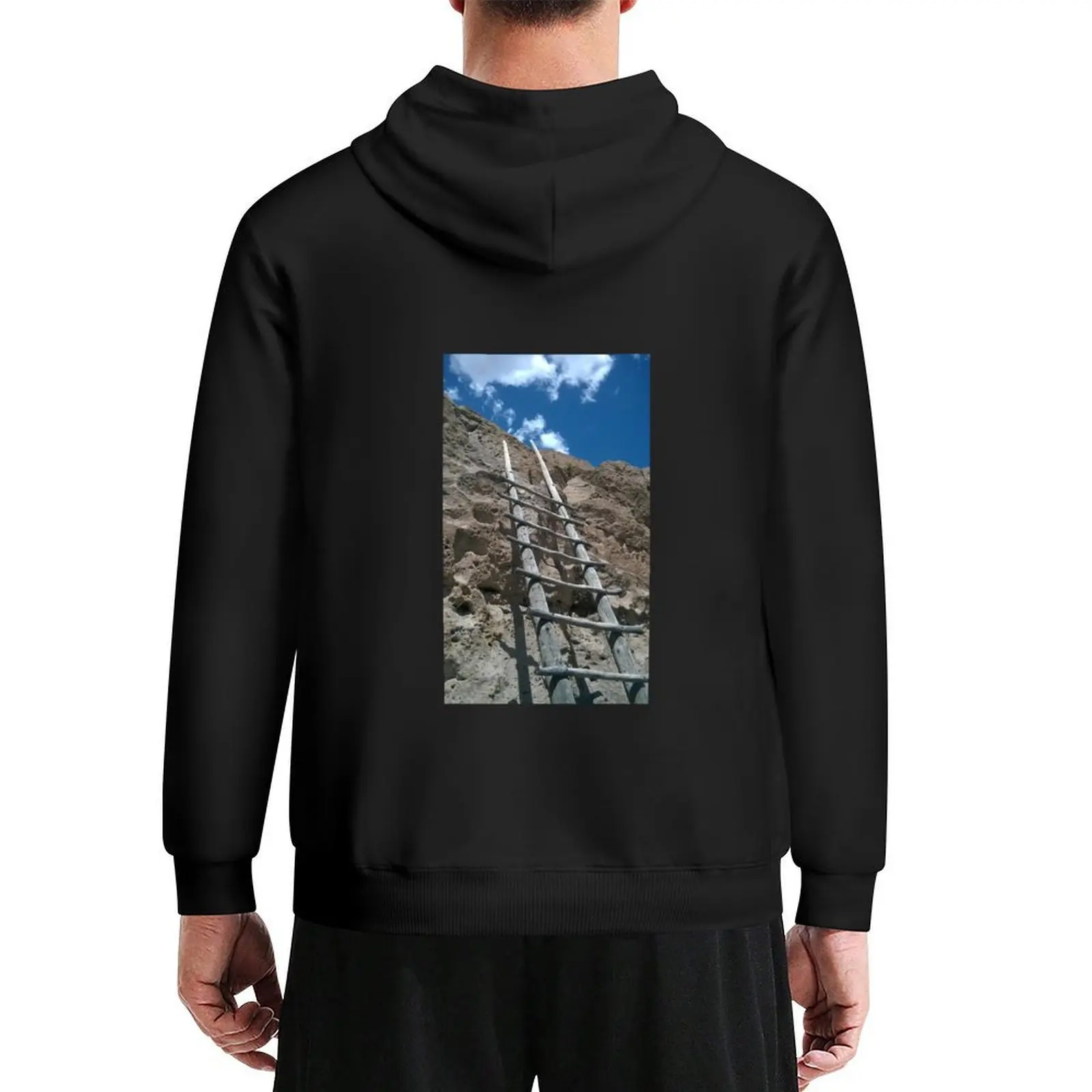 

Ladder to the Sky, Bandelier National Monument Hoodie men's sweat-shirt men's autumn clothes mens hoodies