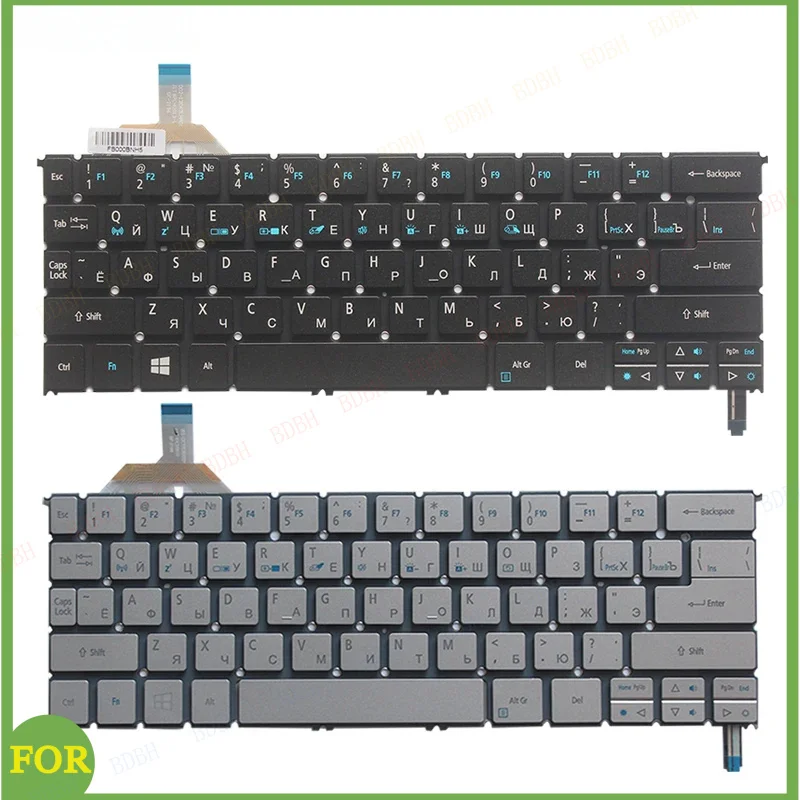 

NEW Russian laptop keyboard FOR ACER Aspire S7 S7-391 S7-392 MS2364 RU keyboard with backlight