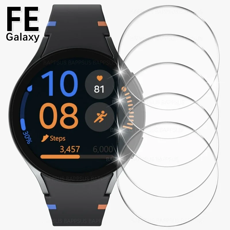 Protector de pantalla para Samsung Galaxy Watch FE, vidrio templado transparente antiarañazos para Samsung FE WatchFE HD, 1/10 Uds.