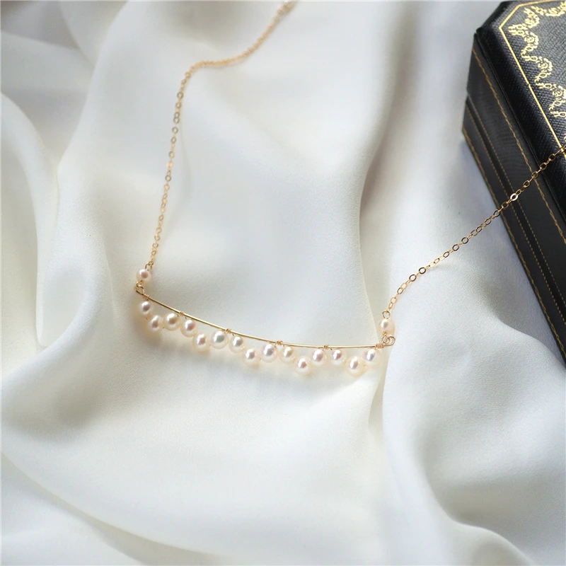 Lii Ji 14K Gold Filled Real Pe - Charm Necklace Dainty review and price