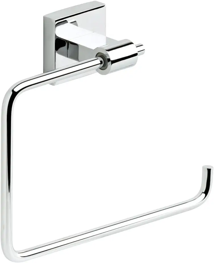 Franklin Brass MAX46-PC Maxted Towel Ring, 7.87 x 2.15 x 5.8 Inches, Polished Chrome