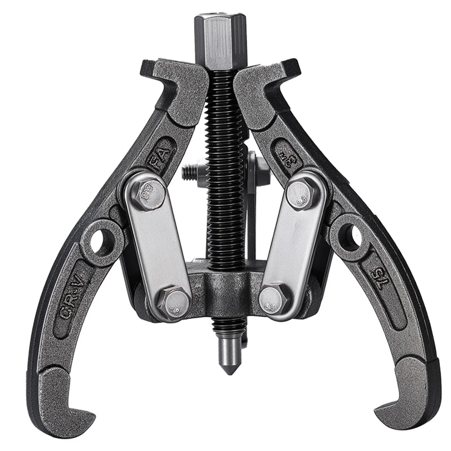 Gear Puller 3/4/6/8 Inch 3 Jaw 2 Jaw Reversible Pulley Remover Tool Bearing Flywheel Removal Kit Heavy Duty Professional Grade
