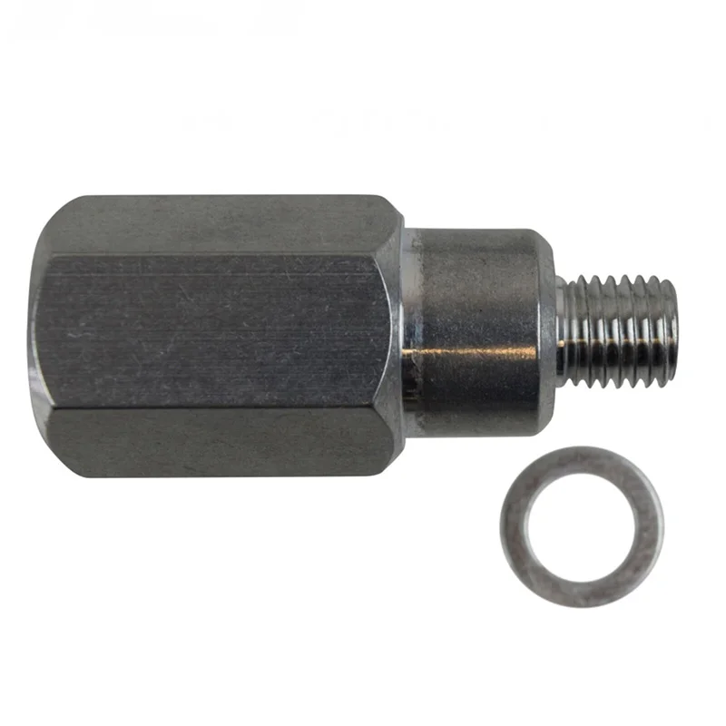 Oil Pressure Sensor Cooling Water Temperature Sensor M12x1.5 Adapter To 1/2NPT For LS Engine Series Cylinder