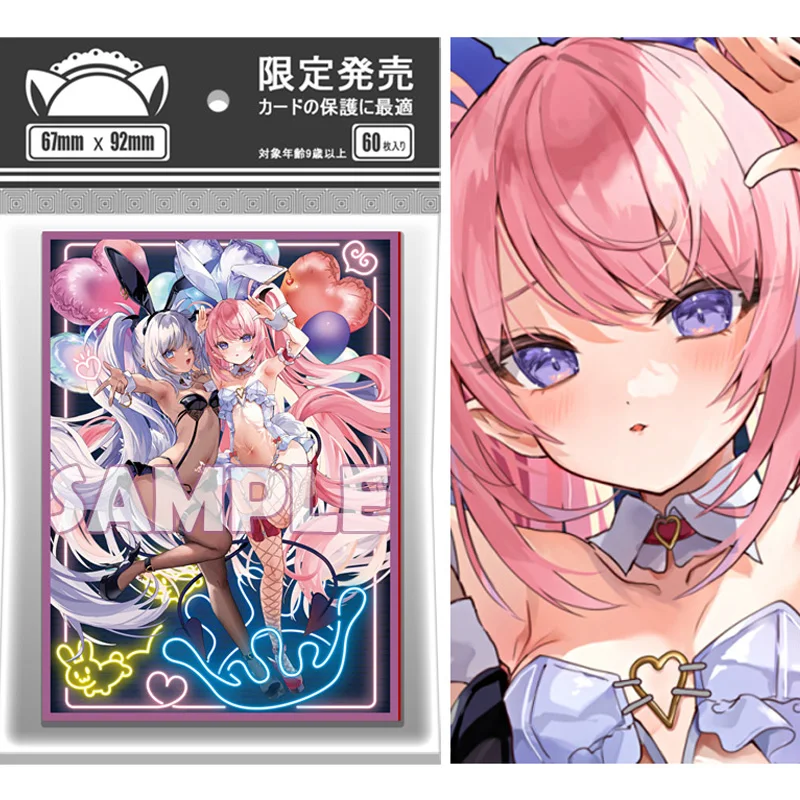 

60 шт./компл. Lulum Kurom Tamano Kedama флэш-карта рукав PTCG аниме игра коллекция карта защитный чехол подарочная игрушка 67*92 мм