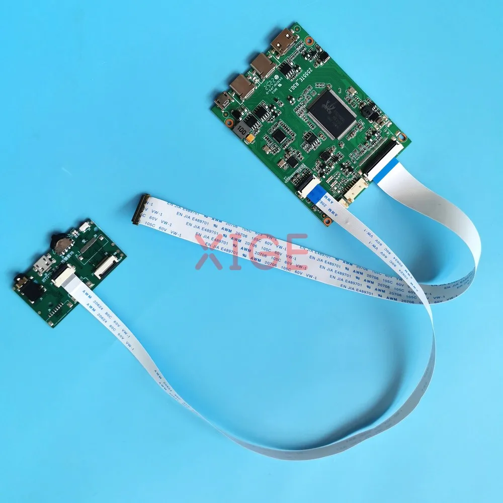 

Плата контроллера ЖК-монитора подходит для LP156WH3 LP156WH4 Mini-HDMI DIY Kit EDP 30-контактный дисплей для ноутбука 15,6 "TYPE-C Micro USB 1366x768