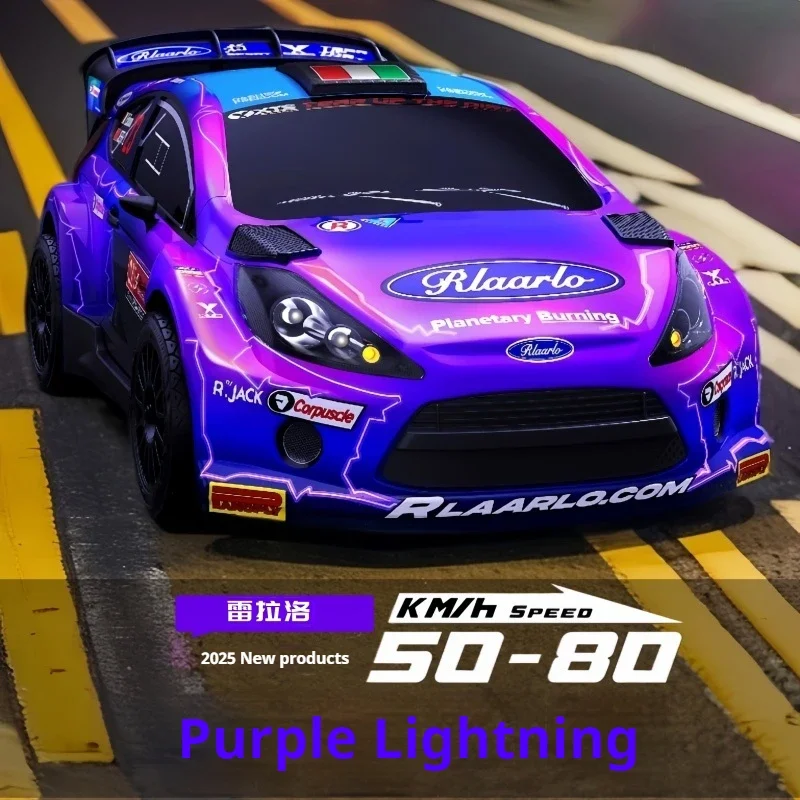 LLL XTS F10 Rally Car 1:10 New Remote Control Electric Four-Wheel Drive Carbon Fiber Rally Car Off-Road Vehicle RC Model Car RTR