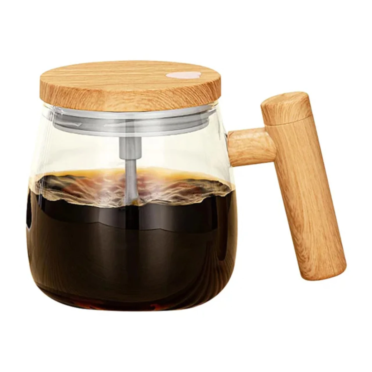 

400ML Self Stirring Coffee Cup Stirring Mug Self Mixing Mug Glass Waterproof Automatic Coffee Milk Mixing Cup