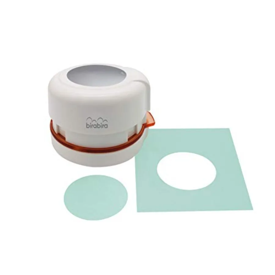 

Магнитный дырокол Bira Craft 2 дюйма (круглый) – для творчества из бумаги и скрапбукинга, можно использовать где угодно и везде