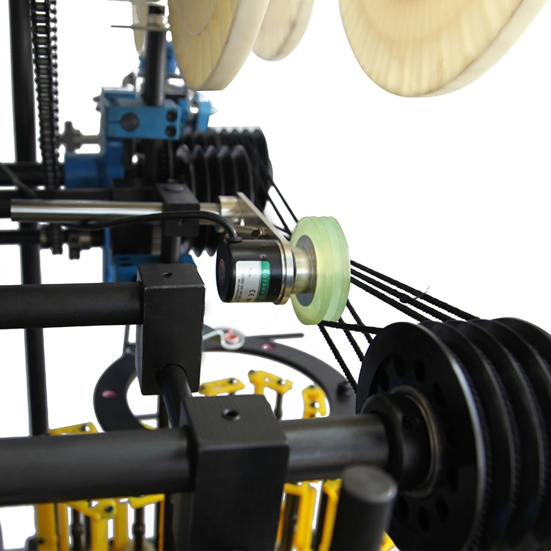 Yishuo High Speed 18 Carrier 3 Strands Twist Rope Braiding Machine