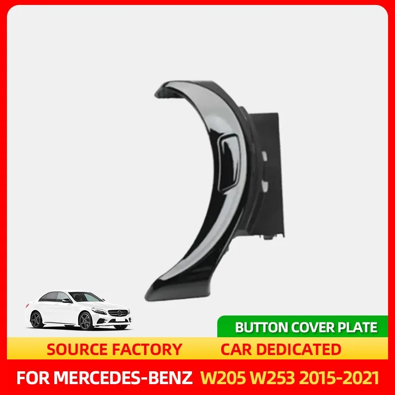 

Interior Stickers Car Central Armrest Box Switch Button Cover Replacement For Mercedes Benz C GLC Class W205 W253 2015-2021 Inte